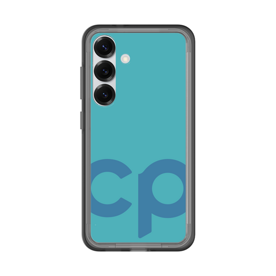 スリムプロテクションプレミアムケース［ オリジナル - CASEPLAYイニシャル - ライトブルー ］