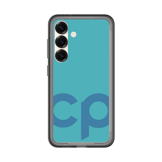 スリムプロテクションプレミアムケース［ オリジナル - CASEPLAYイニシャル - ライトブルー ］