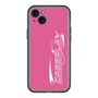 スリムプロテクションプレミアムケース［ オリジナル - Y2Kアレンジ - ピンク ］