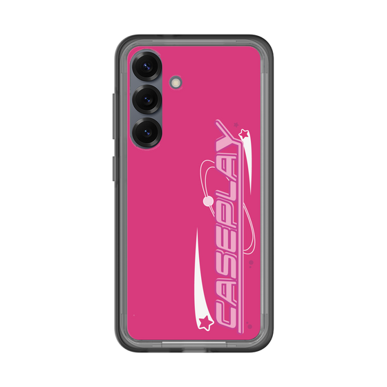 スリムプロテクションプレミアムケース［ オリジナル - Y2Kアレンジ - ピンク ］
