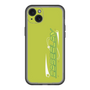 スリムプロテクションプレミアムケース［ オリジナル - Y2Kアレンジ - グリーン ］
