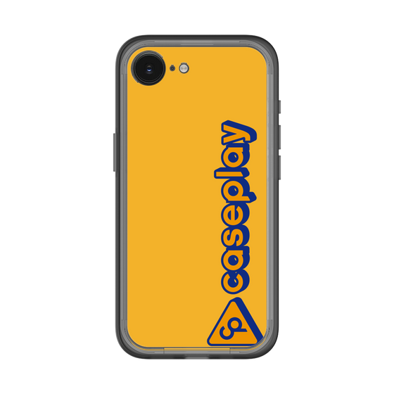 スリムプロテクションプレミアムケース［ オリジナル - CASEPLAYロゴタイプ - オレンジ ］
