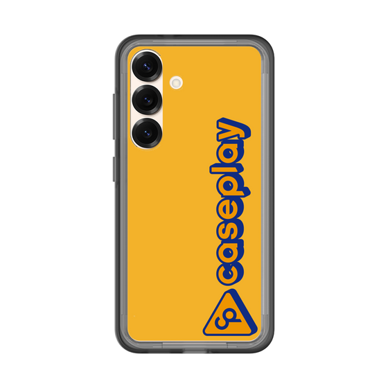 スリムプロテクションプレミアムケース［ オリジナル - CASEPLAYロゴタイプ - オレンジ ］