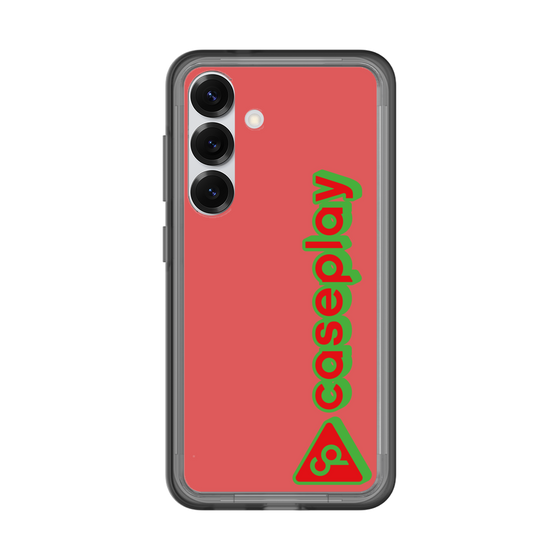 スリムプロテクションプレミアムケース［ オリジナル - CASEPLAYロゴタイプ - レッド ］