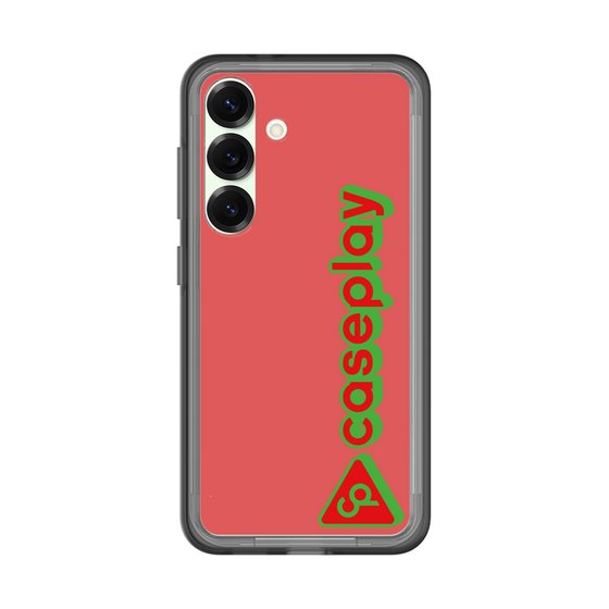 スリムプロテクションプレミアムケース［ オリジナル - CASEPLAYロゴタイプ - レッド ］