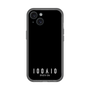 スリムプロテクションプレミアムケース［ 100人10 - Logo horizontal - Black ］