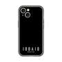 スリムプロテクションプレミアムケース［ 100人10 - Logo horizontal - Black ］