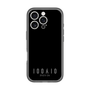 スリムプロテクションプレミアムケース［ 100人10 - Logo horizontal - Gray ］