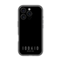 スリムプロテクションプレミアムケース［ 100人10 - Logo horizontal - Gray ］