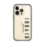 スリムプロテクションプレミアムケース［ 100人10 - Logo vertical - Clear ］