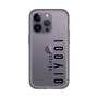 スリムプロテクションプレミアムケース［ 100人10 - Logo vertical - Clear ］