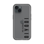 スリムプロテクションプレミアムケース［ 100人10 - Logo vertical - Clear ］