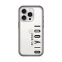 スリムプロテクションプレミアムケース［ 100人10 - Logo vertical - Clear ］
