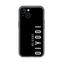 スリムプロテクションプレミアムケース［ 100人10 - Logo vertical - Black ］