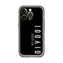 スリムプロテクションプレミアムケース［ 100人10 - Logo vertical - Black ］