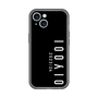 スリムプロテクションプレミアムケース［ 100人10 - Logo vertical - Black ］