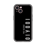 スリムプロテクションプレミアムケース［ 100人10 - Logo vertical - Black ］