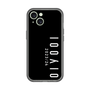 スリムプロテクションプレミアムケース［ 100人10 - Logo vertical - Black ］