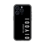 スリムプロテクションプレミアムケース［ 100人10 - Logo vertical - Black ］