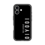 スリムプロテクションプレミアムケース［ 100人10 - Logo vertical - Black ］