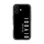 スリムプロテクションプレミアムケース［ 100人10 - Logo vertical - Black ］