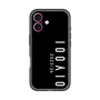 スリムプロテクションプレミアムケース［ 100人10 - Logo vertical - Black ］