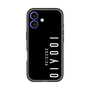 スリムプロテクションプレミアムケース［ 100人10 - Logo vertical - Black ］