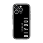 スリムプロテクションプレミアムケース［ 100人10 - Logo vertical - Black ］