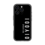 スリムプロテクションプレミアムケース［ 100人10 - Logo vertical - Black ］