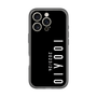 スリムプロテクションプレミアムケース［ 100人10 - Logo vertical - Black ］