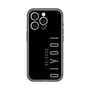 スリムプロテクションプレミアムケース［ 100人10 - Logo vertical - Gray ］