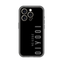 スリムプロテクションプレミアムケース［ 100人10 - Logo vertical - Gray ］