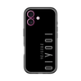 スリムプロテクションプレミアムケース［ 100人10 - Logo vertical - Gray ］