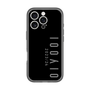 スリムプロテクションプレミアムケース［ 100人10 - Logo vertical - Gray ］