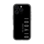 スリムプロテクションプレミアムケース［ 100人10 - Logo vertical - Gray ］