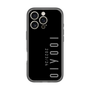 スリムプロテクションプレミアムケース［ 100人10 - Logo vertical - Gray ］