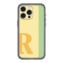スリムプロテクションプレミアムケース［ オリジナル - initial color line - R yellow ］