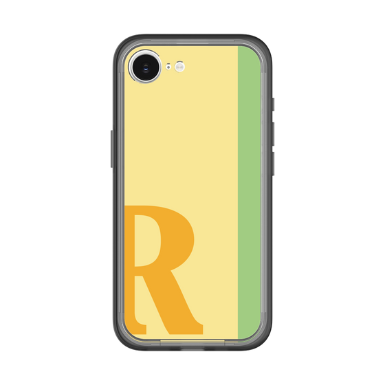 スリムプロテクションプレミアムケース［ オリジナル - initial color line - R yellow ］