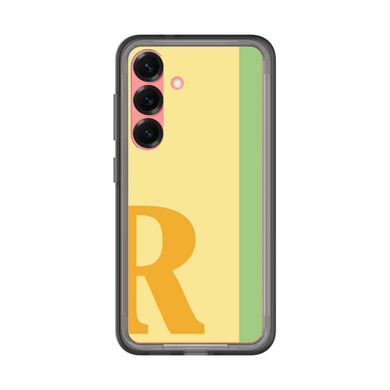 スリムプロテクションプレミアムケース［ オリジナル - initial color line - R yellow ］