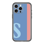 スリムプロテクションプレミアムケース［ オリジナル - initial color line - S blue ］