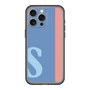 スリムプロテクションプレミアムケース［ オリジナル - initial color line - S blue ］