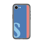 スリムプロテクションプレミアムケース［ オリジナル - initial color line - S blue ］