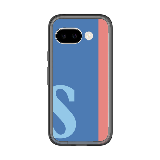 スリムプロテクションプレミアムケース［ オリジナル - initial color line - S blue ］