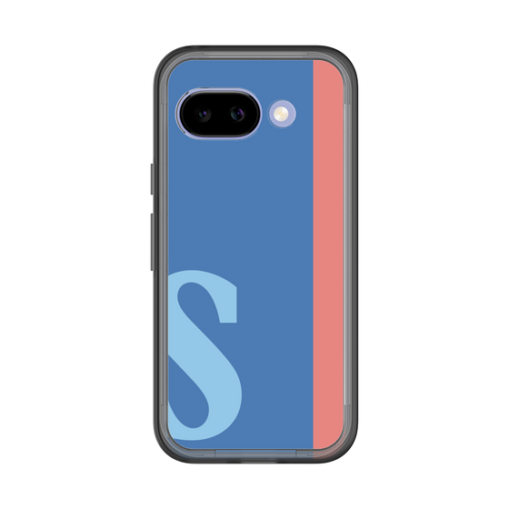 スリムプロテクションプレミアムケース［ オリジナル - initial color line - S blue ］