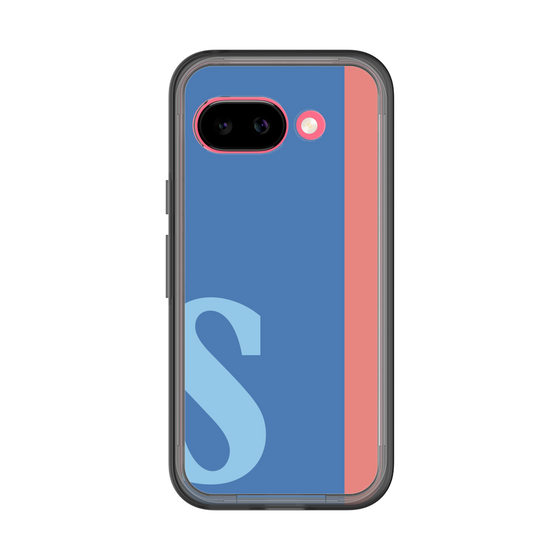 スリムプロテクションプレミアムケース［ オリジナル - initial color line - S blue ］