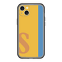 スリムプロテクションプレミアムケース［ オリジナル - initial color line - S orange ］