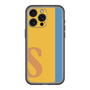 スリムプロテクションプレミアムケース［ オリジナル - initial color line - S orange ］