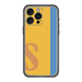 スリムプロテクションプレミアムケース［ オリジナル - initial color line - S orange ］