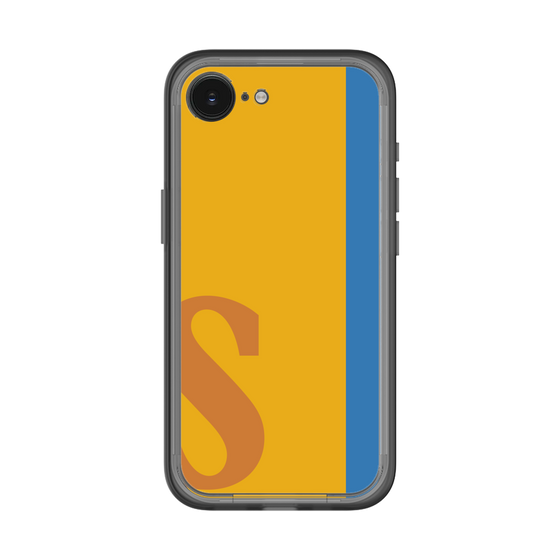 スリムプロテクションプレミアムケース［ オリジナル - initial color line - S orange ］