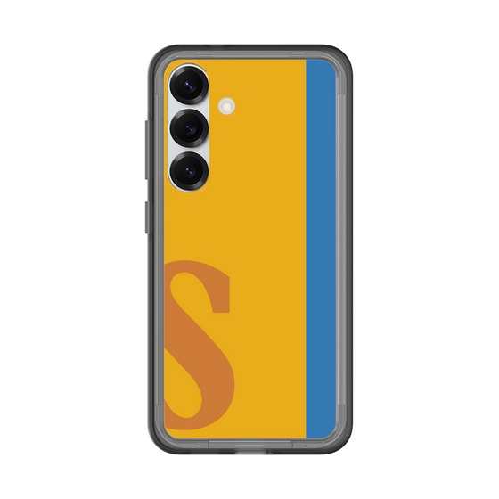 スリムプロテクションプレミアムケース［ オリジナル - initial color line - S orange ］